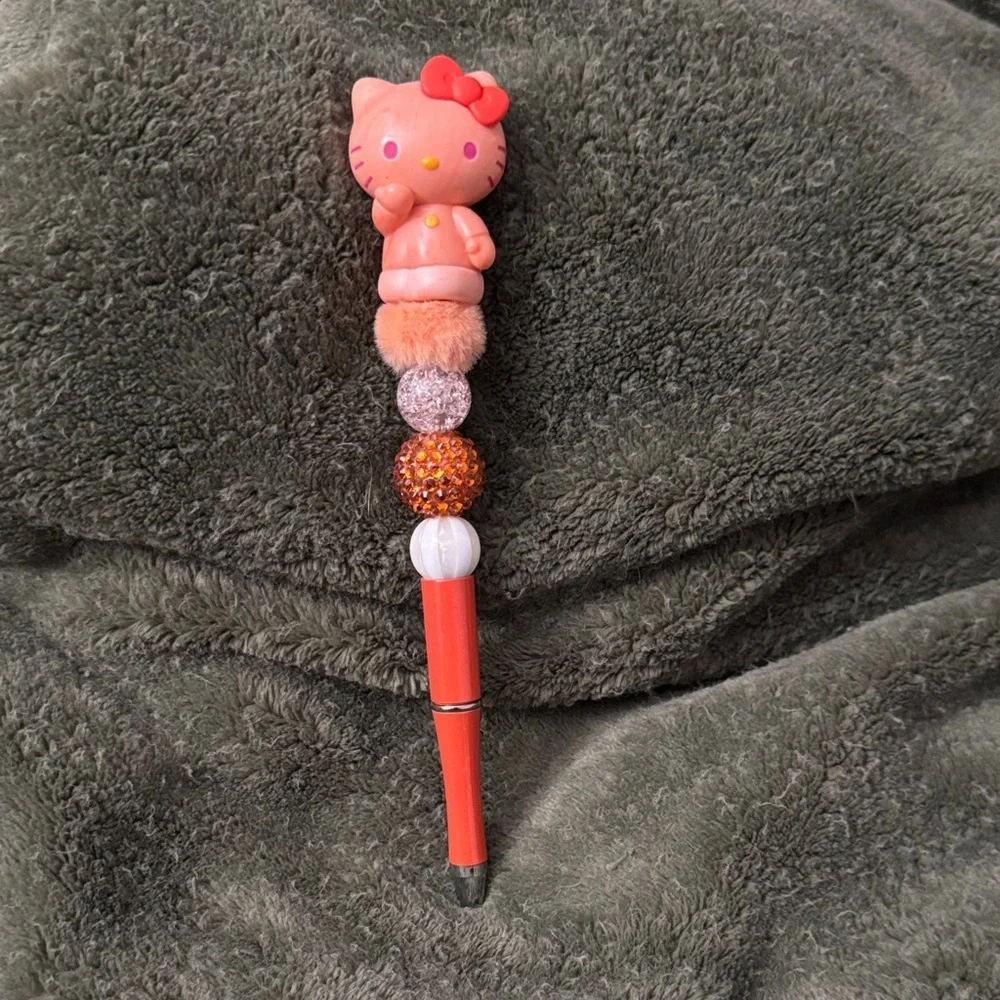 Cute Pink Character Pen for Kids